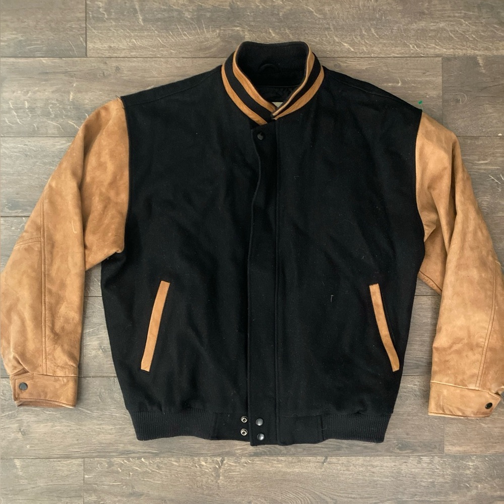 Vintage north end men’s wool varsity jacket size XL